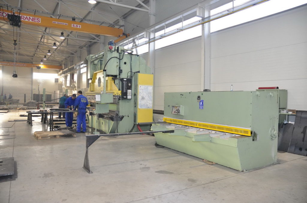 Blechschere - Breite 3000 mm - Blechdicke 4 mm