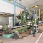 Portalfräzmaschine - Tischgrösse 1000x4000 mm - Höhe 800 mm