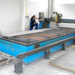 CNC Oerlikon SAF 35 Brennschneideautomat - Tischgrösse 2000-6000 mm