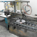 Optische Brennschneidautomat - Tischgrösse 1000x1500 mm